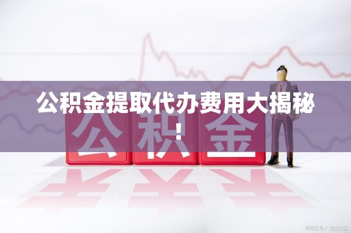 明光公积金提取代办费用大揭秘! 明光公积金提取代办费用大揭秘!